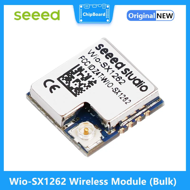 Seeed Wio-SX1262 Wireless Module (Bulk), SX1262 embedded, supports LoRa&LoRaWAN on EU868 & US915