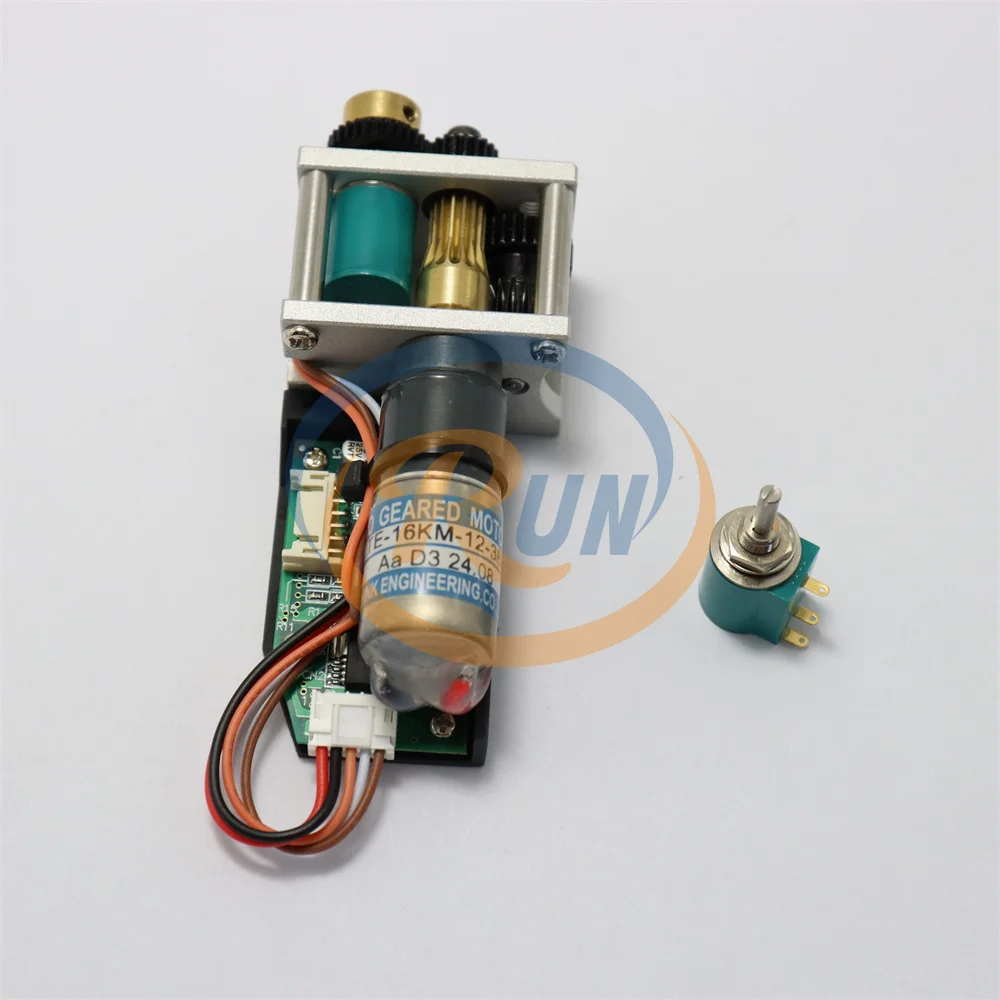 1PC TE-16KM-12-384 Ink Key Motor with Plate for Offset Printing Press Durable Spare Parts