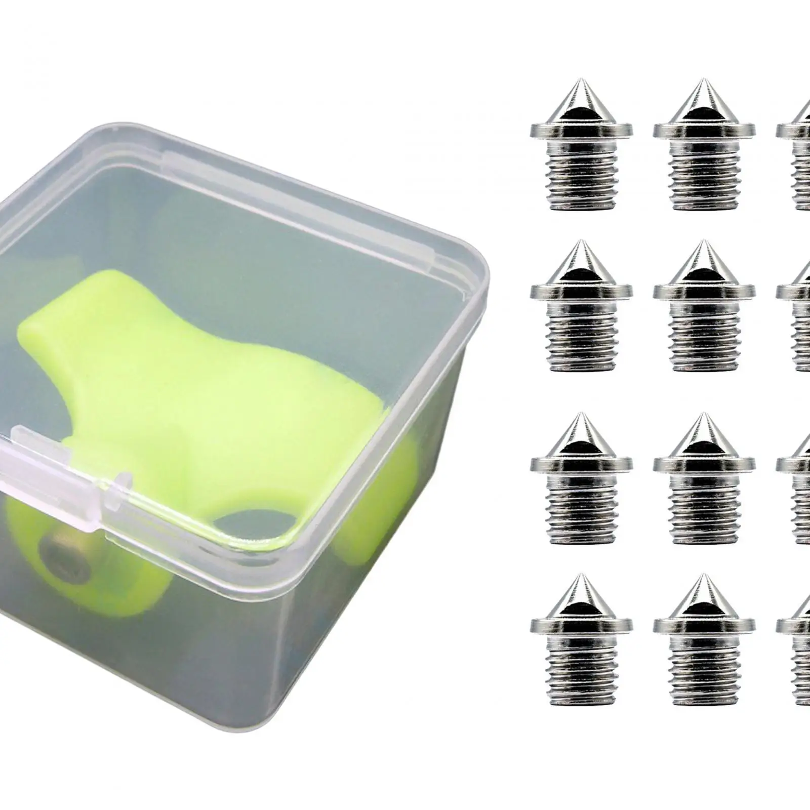 Weather Resistant Track Spikes with Wrench Storage Box for Long Jump Cross Country Sprint