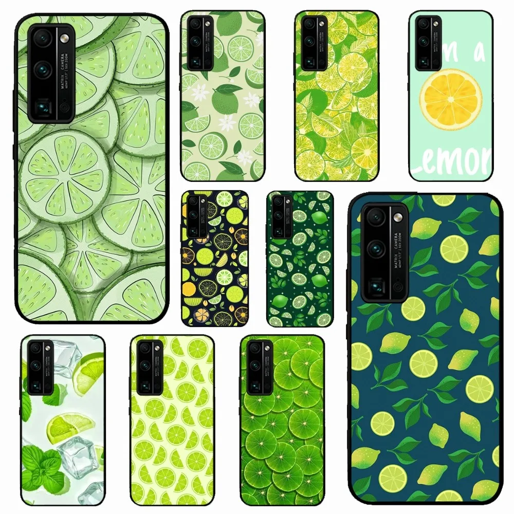 Summer Lemon art  Phone Case For Huawei Honor 10 lite 9 20 7A 9X 30 50 60 70 pro plus Soft Silicone Cover