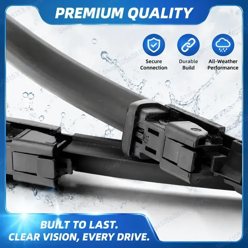 For Peugeot 308 308CC 308SW MK1 2008–2013 Wiper Blades 30 Inch Front 26 Inch Rear All Weather Replacement Windshield Wipers