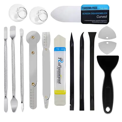 Spudger Pry Tool Kit Metal Spudger Ultra-Thin Prying Opening Tool for iPhone Laptop iPad Cell Phone Computer Repair Tool Kit