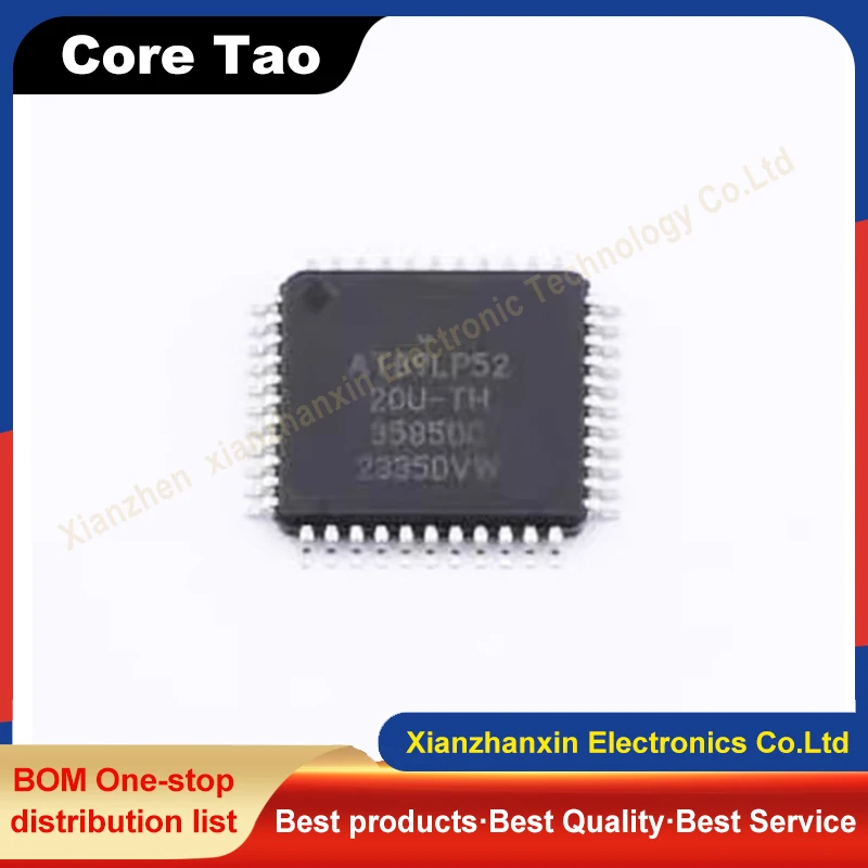 1PCS/LOT AT89LP52-20AU AT89LP52 TQFP44 Microcontroller chips in stock