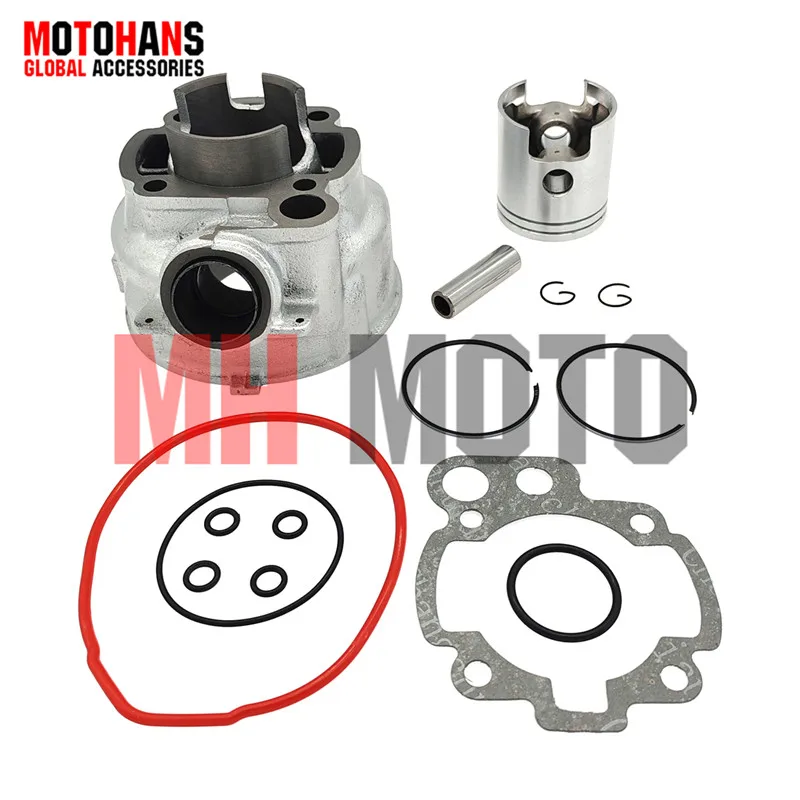 AM6 70CC 47MM CYLINDER AND PISTON KIT WITH 12MM PISTON PIN 2T ENGINE PARTS FOR YAMAHA AM6 MINARELLY AM3 AM4 AM5