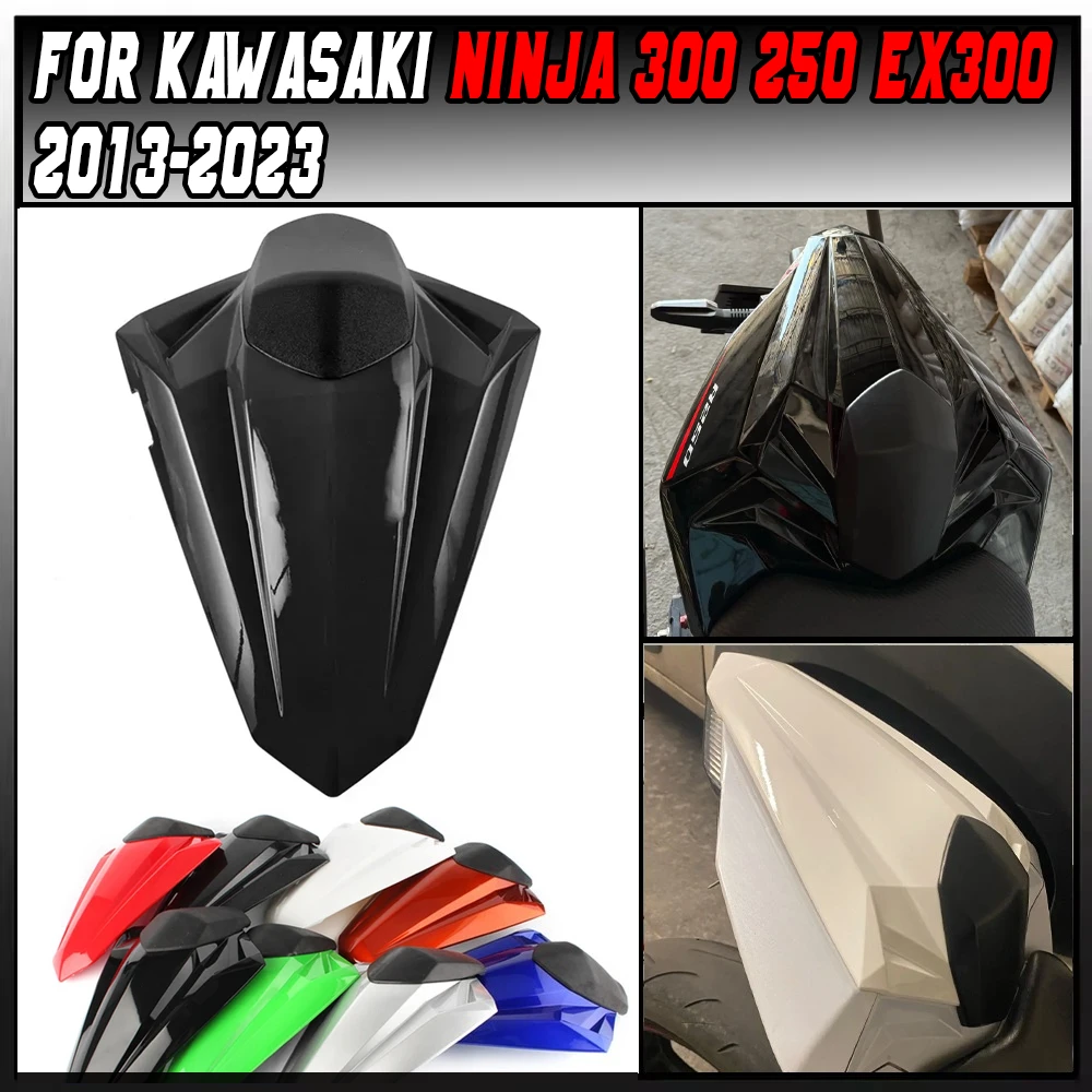 Motorcycle For Kawasaki Ninja 300 250 Z250 EX300 EX300R 2013-2023 Rear Passenger Cowl Seat Back Cover Fairing Part 2021 2022