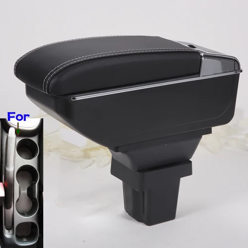 Para Chevrolet Trax caja de reposabrazos para Chevrolet Tracker Holden Trax reposabrazos de coche 2013-2020 accesorios de caja de almacenamiento dedicada Interior