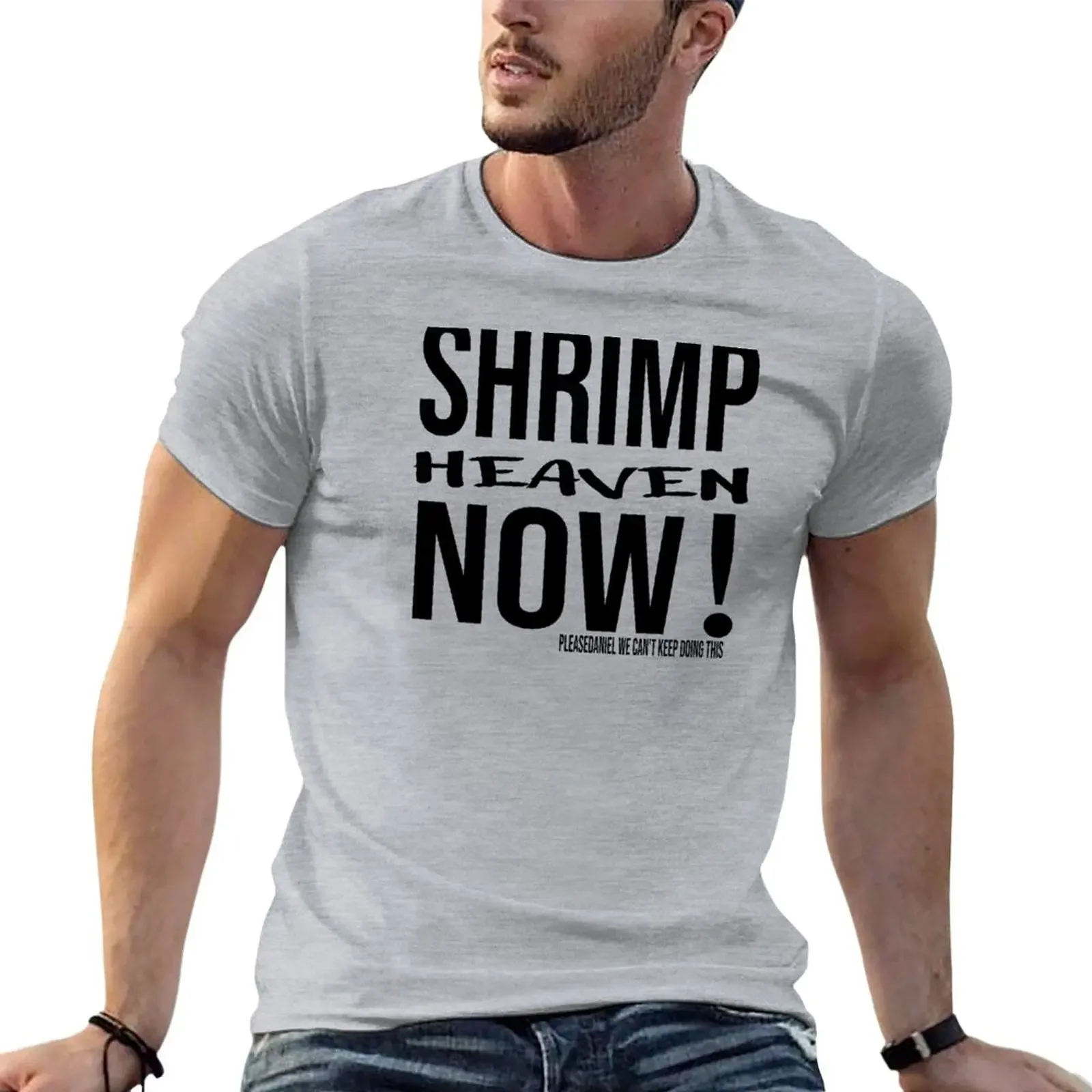 

New Shrimp Heaven NOW! - Dark T-Shirt anime plain graphic t shirts essential t shirt mens shirts graphic tee