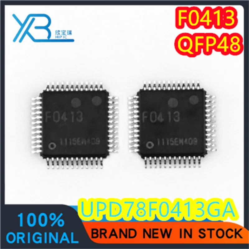 

(1/20 pieces) UPD78F0413GA-GAM-AX UPD78F0413 F0413 QFP48 microcontroller chip MCU original authentic fast delivery