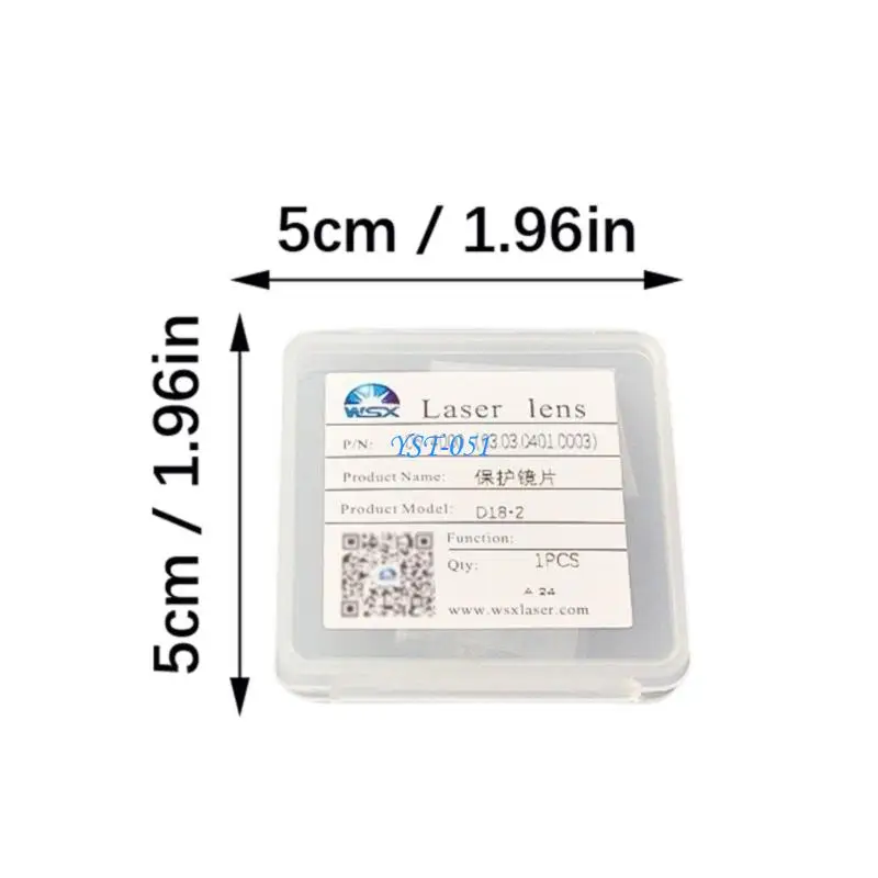 E15A Protective Lens High Temperature Resistance 18X2 20X2 20X3 22.35X4