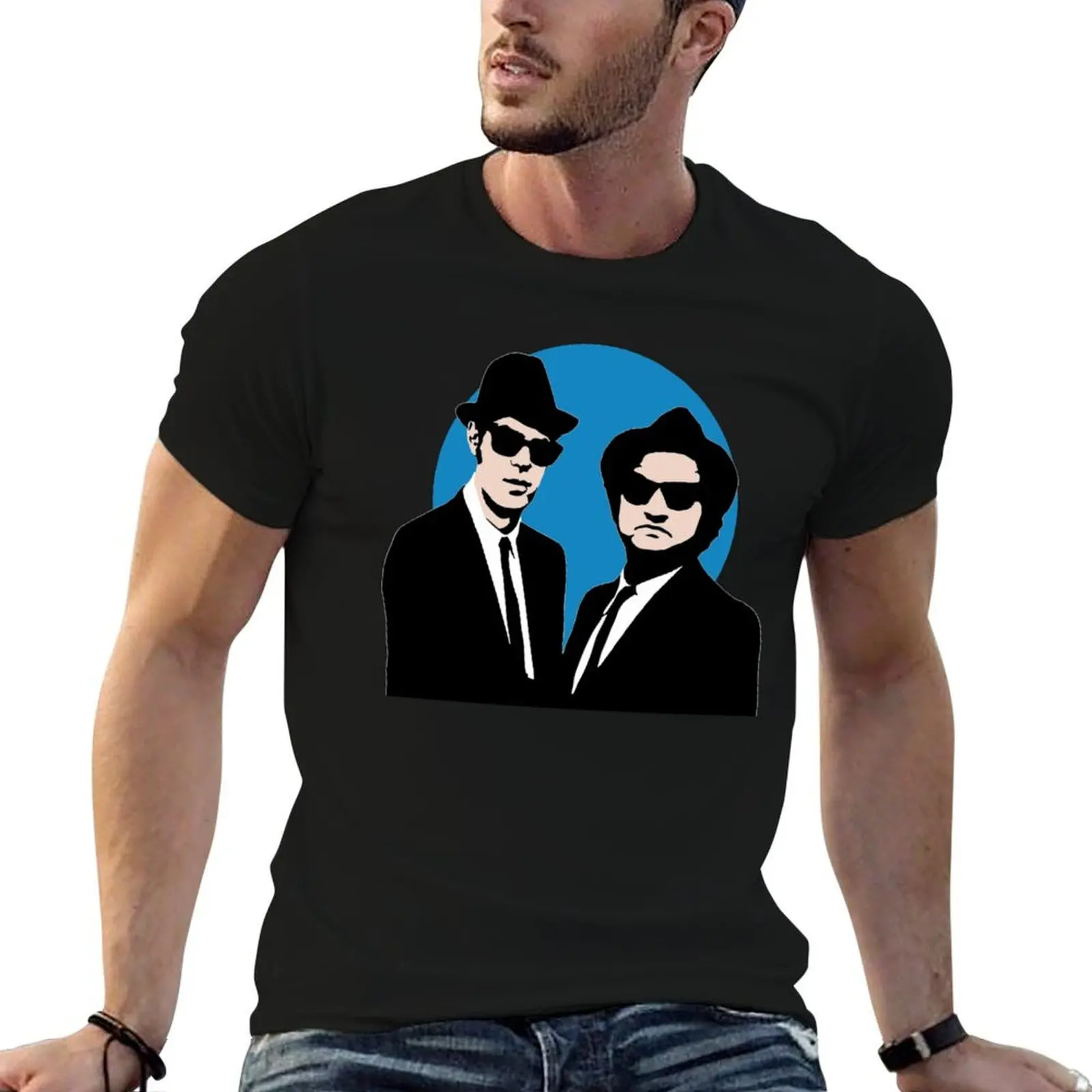 

Blues Brothers T-Shirt t shirts designer t shirts for man graphic vintage man t shirts high quality luxury brand T-shirt