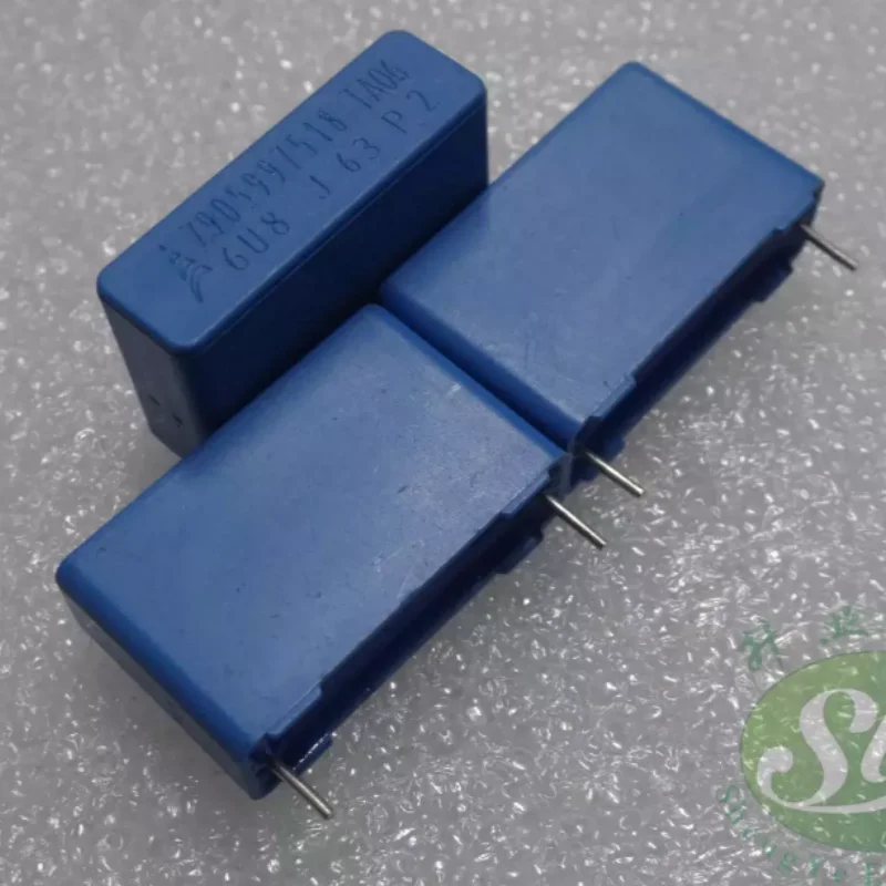 10pcs-100pcs EPCOS 6.8uf/63v 6u8 685 New Short Pin Copper Pin Thin Film Capacitor 22MM