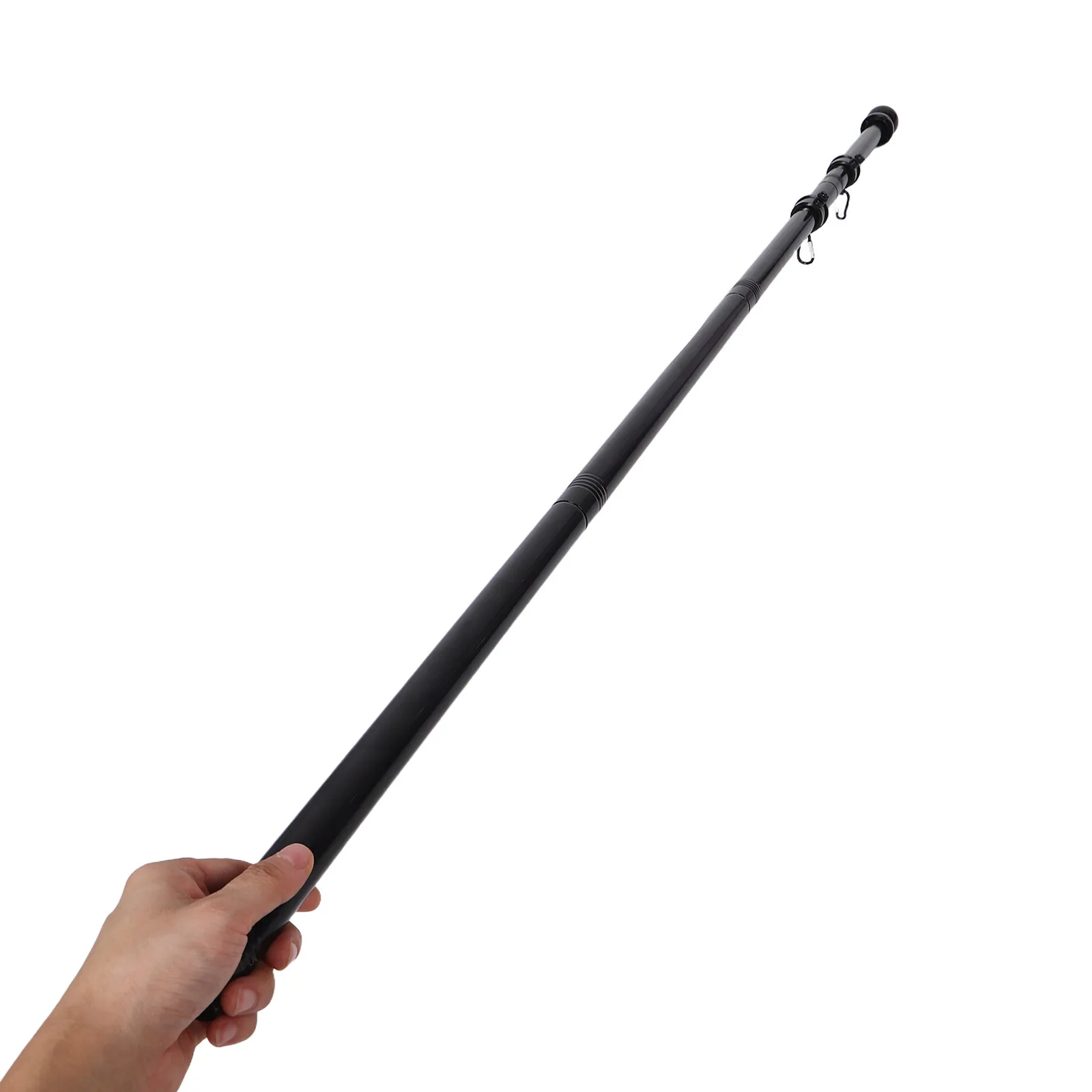 

Комплект из 1 секционного флагштока из нержавеющей стали, черный, сверхпрочный, для улицы, двора, сада, крыльца, лодки, держатель для флага