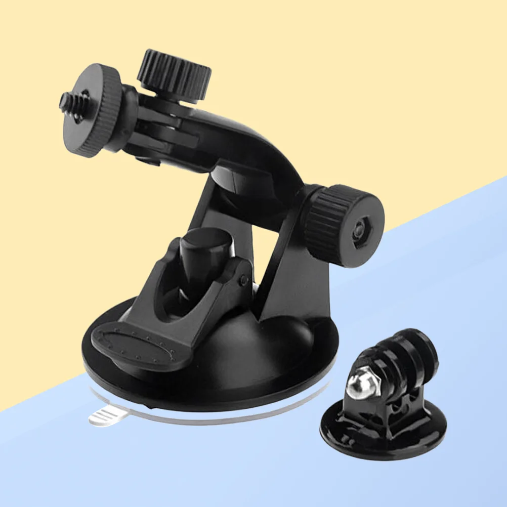 2 Pcs Camera Tripod Stand Tripods for Cameras Suction Cup Mount Car 3 Swivel 5 4 Sucker