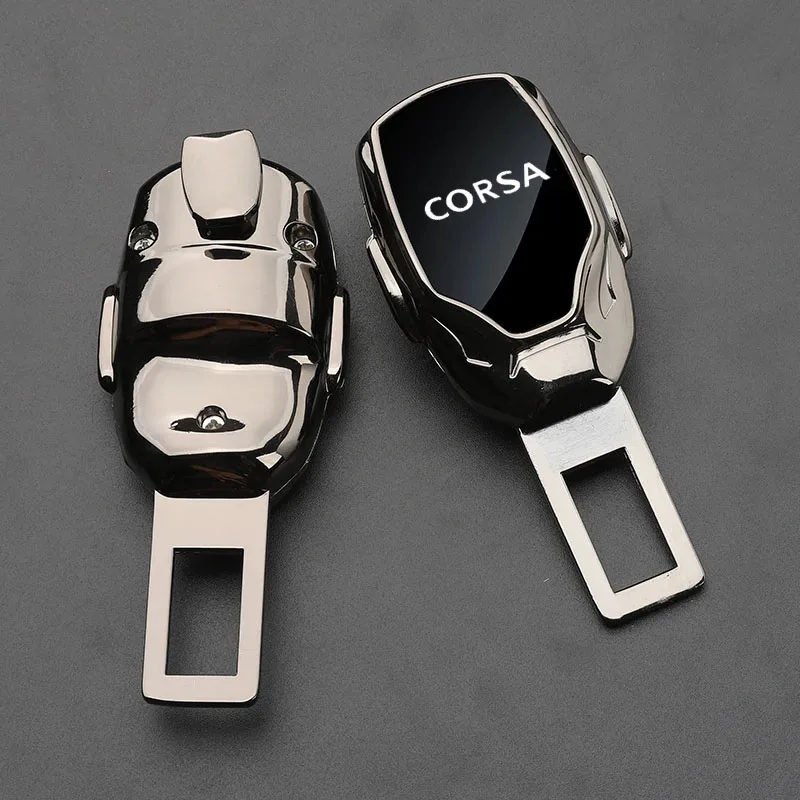 Car Seat Belt Extension Plug Metal Seat Belt Clip Adjustable Extender for OPEL OPC Corsa C D  OPC LINE  Auto Accessories