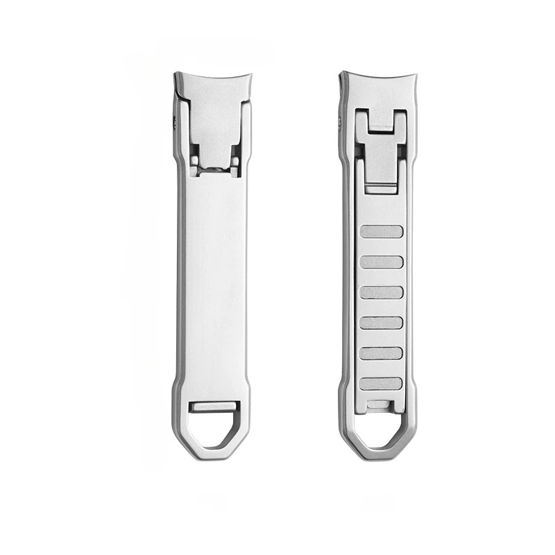 

Ultra-Thin Nail Clippers Collapsible Portable Travel Fingernail Keychain Nail Scissors Cutter Stainless Steel Manicure Tools
