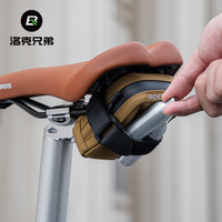 ROCKBROS Bicycle Saddle Bag Mini Portable Tail Bag MTB Mountain Road Bike Tool Repair Bag Reflective Cycling Bag