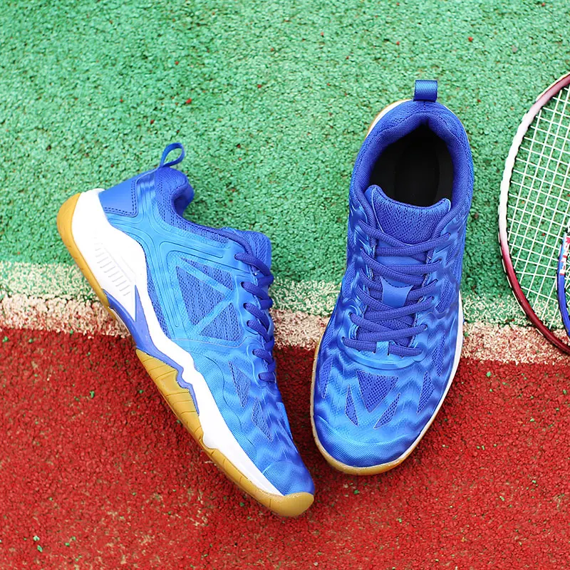 

Professional Unisex Badminton Sport Training Shoes Men Women Table Tennis Sneakers Non-slip Gym Tennis Volleyball Shoes 002