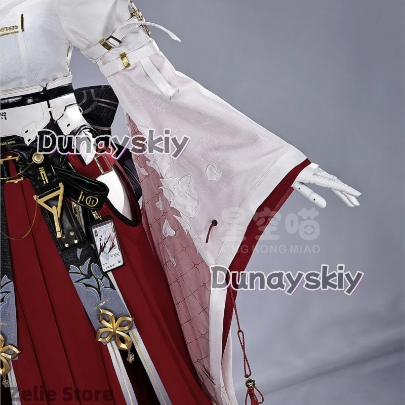 Hiyuki Cosplay 코스프레 full set Game Series: Wuthering Waves New Chinese style elegant dress headwear Performance Role Play part view 5