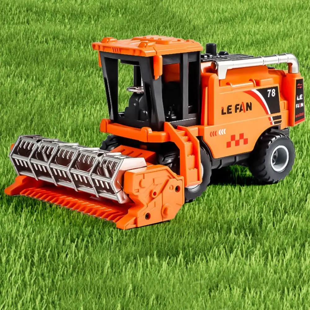 

Harvester Simulation Farm Harvester Toy Crane Dump Truck Kids Farmer Cart Toy Tractor Toy Manual Skills