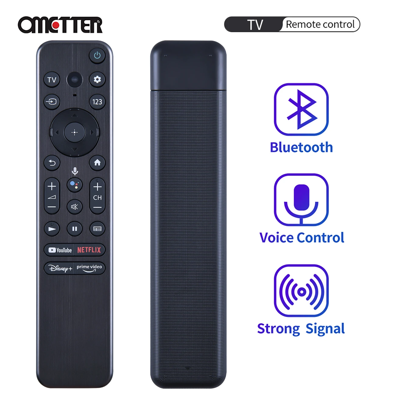 

New RMF-TX800U RMF-TX900B Bluetooth Voice Remote Control for Sony Smart TV KD-50X80K KD-55X85K XR-55A95K XR-77A80K XR-65A95K