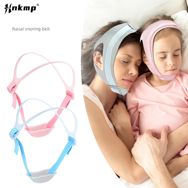 Adjustable Anti Snore Chin Belt Strap Mouth Breathing Correction Elastic Band Improve Sleeping Care Tool Anti Apnea Belt