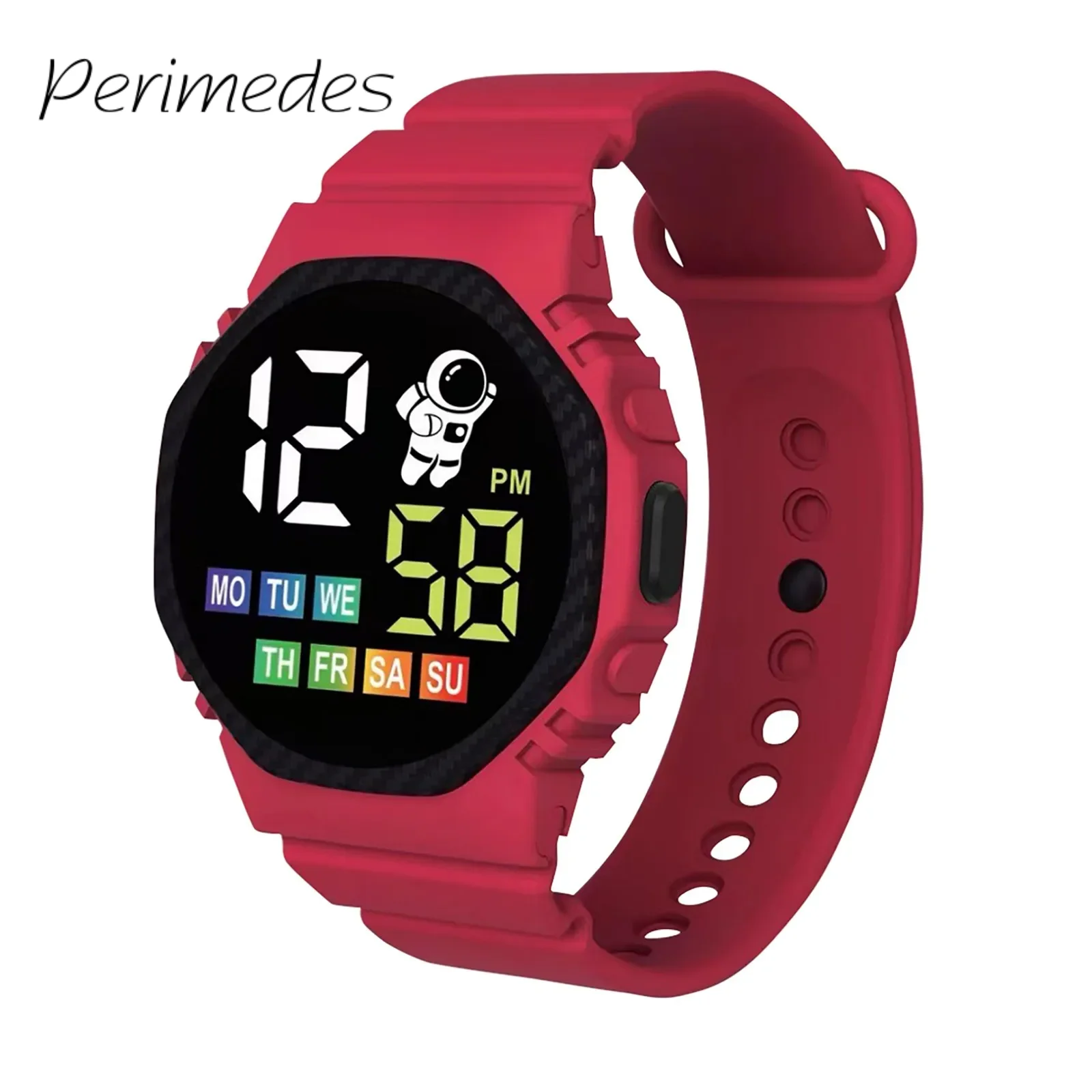 

Children'S Sports Watch 2024 Led Display Adjustable Silicone Strap Suitable For Outdoor Electronic Watch Students Fashion Kids