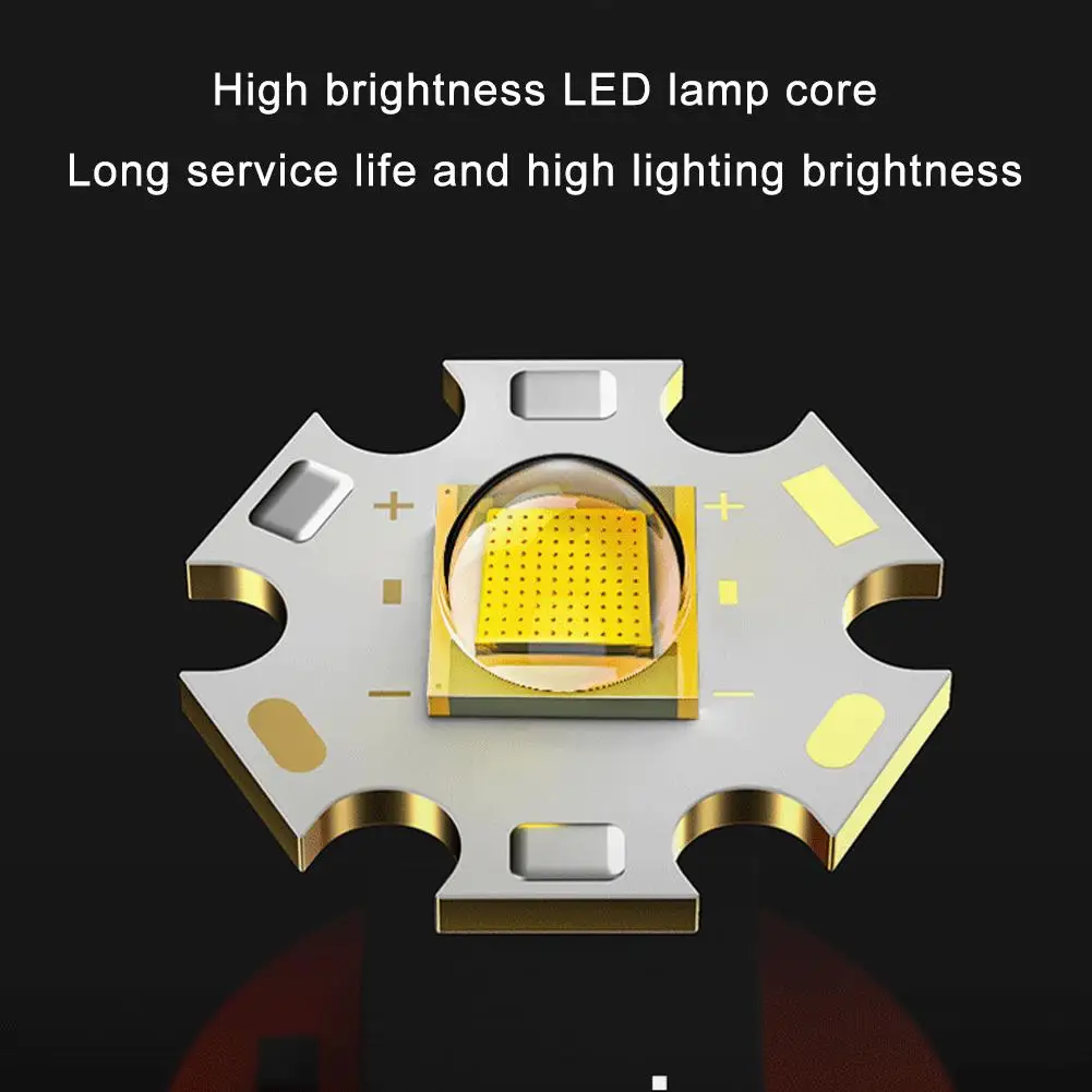 Mini Torch Light LED Keychain Flashlight Aluminium Multifunctional Outdoor Alloy Fishing Torch Camping E6P4