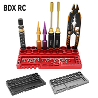 1/8 1/0 1/12 1/14 RC Car Boat Drone Screwdriver Repair Tool Shelf Hex Screwdriver Kit Holder Tool Rack Storage Screw Tray