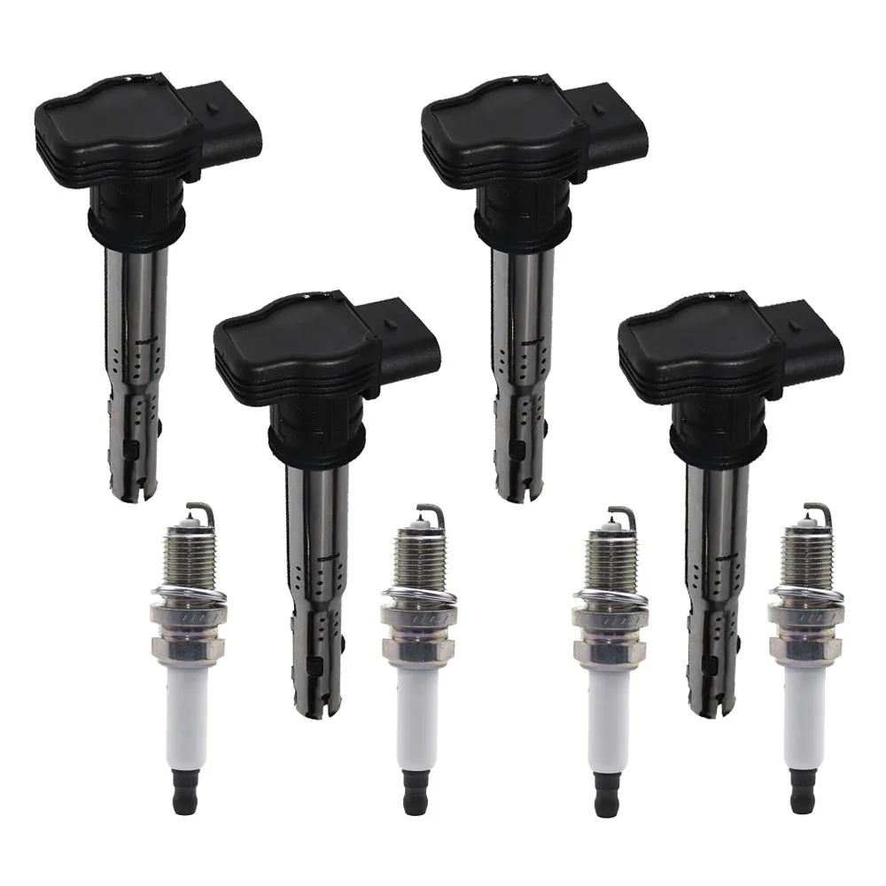 

4 шт. катушка зажигания для VW MAGOTAN PASSAT BEETLE BORA GOLF SEAT ALTEA LEON AUDI A3 A4 A5 A6 07K905715D 07K905715A аксессуары