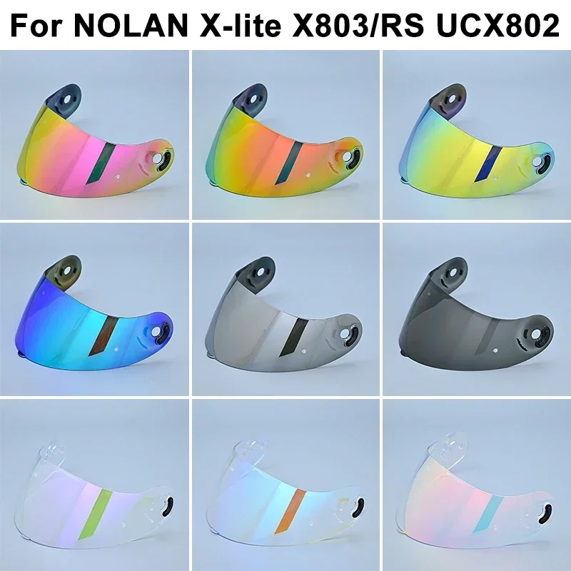 

Visor For NOLAN X-Lite X-803 Motorcycle Helmet Visor Lens Anti-scratch Shield Motorcycle Accessories Casco Moto Accesorios