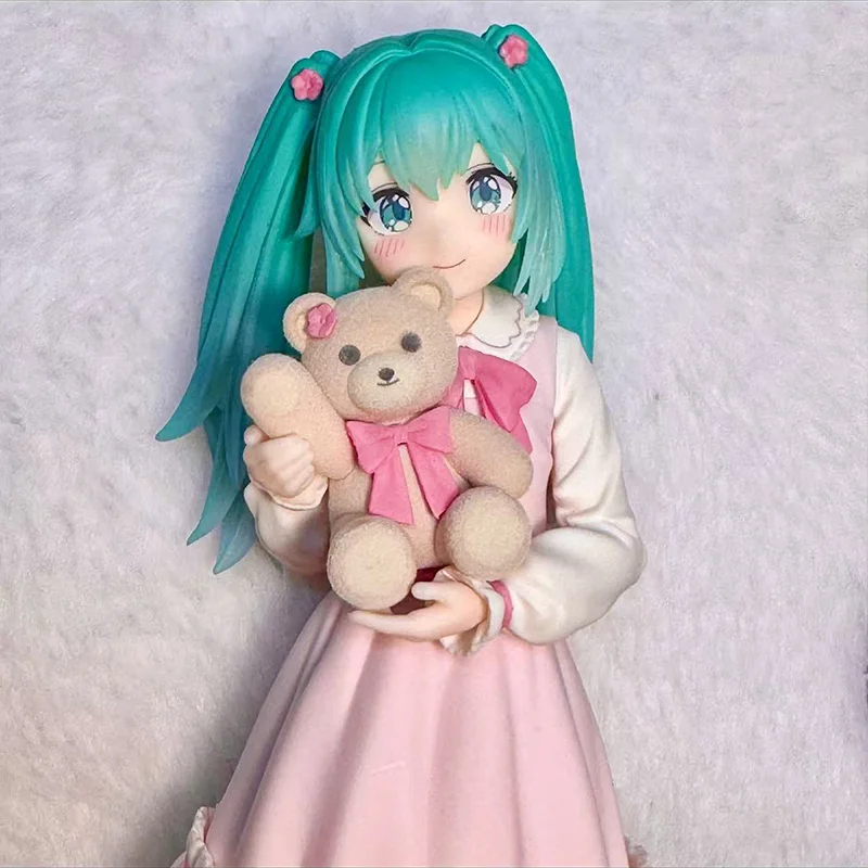 Genuine SEGA In Stock Hatsune Miku Conceptual Series Vol.3 Anime  Figure Model Collectible Toys Girls Room Ornament Kids Gift