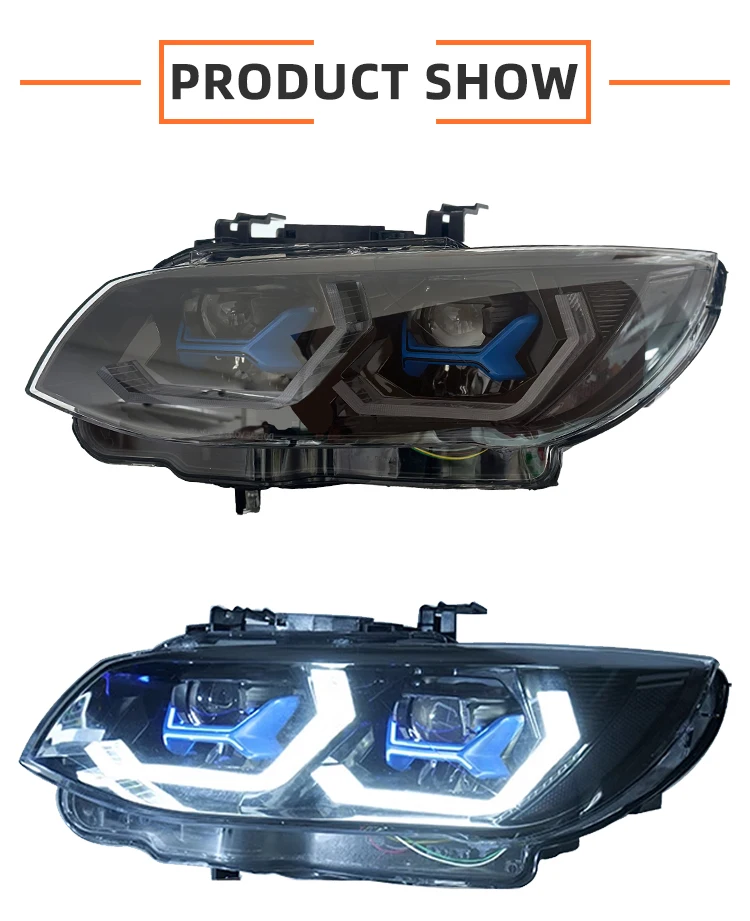 MJ for  M3 E93 E92 LCI 2011 2013 LED Head Lamp Front Head Light Auto Parts Upgrade E93 Plug and Play LED Headlights
