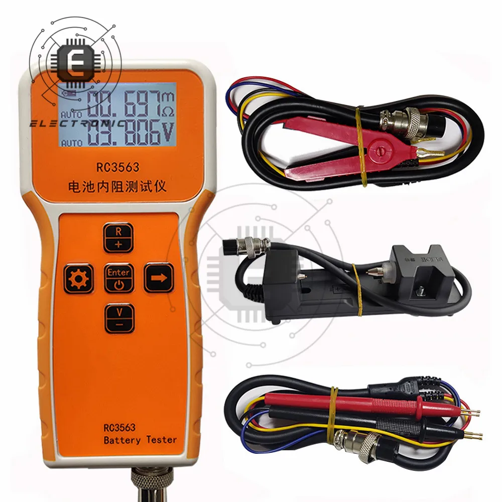 Sonda di fascia alta RC3563 rilevatore di resistenza interna ad alta precisione vero Tester per batterie per auto al litio al piombo acido AC