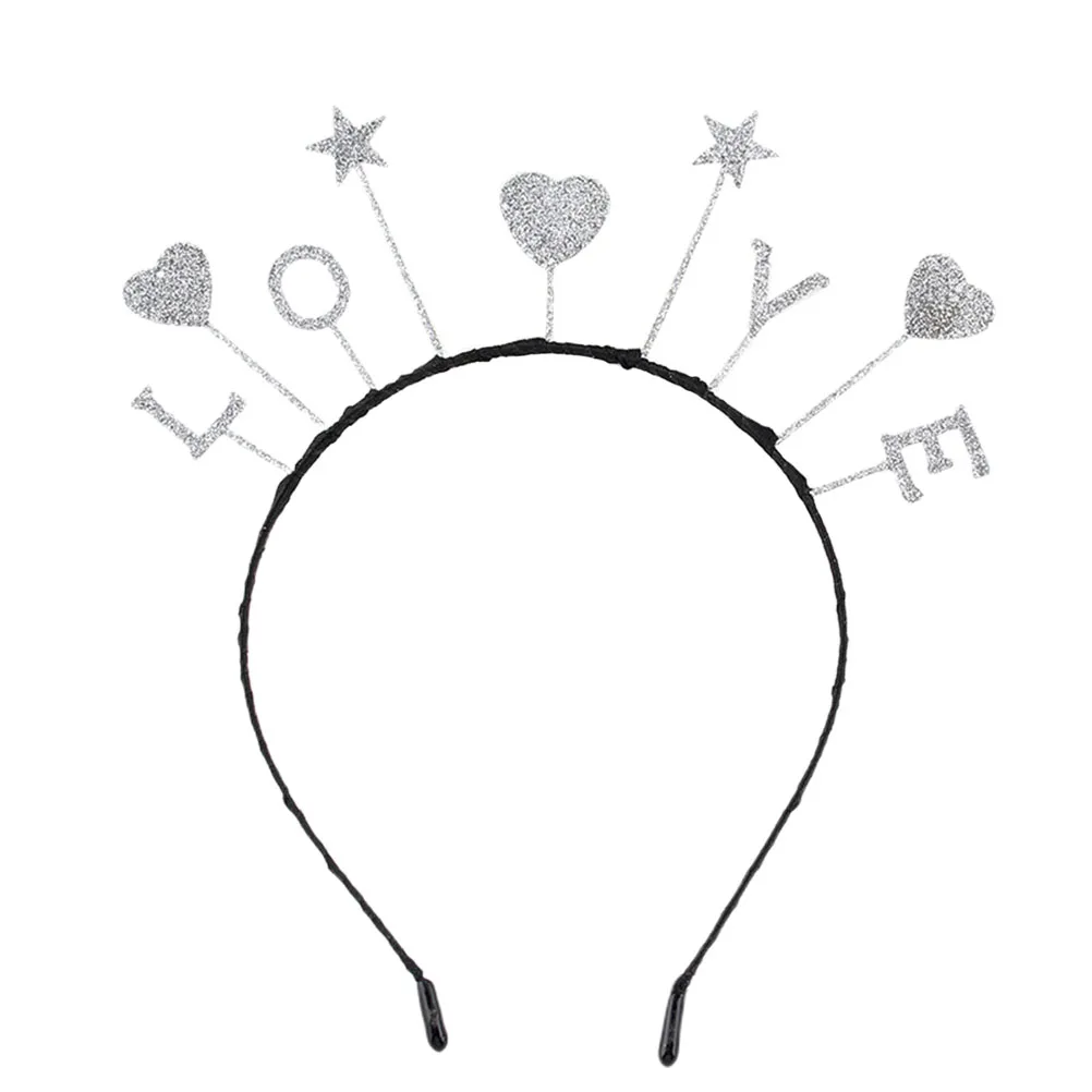 

2 Pcs Star Headband Hair Accessories Girls Headbands Party Supplies Accessory Birthday Cosplay Costume Gift