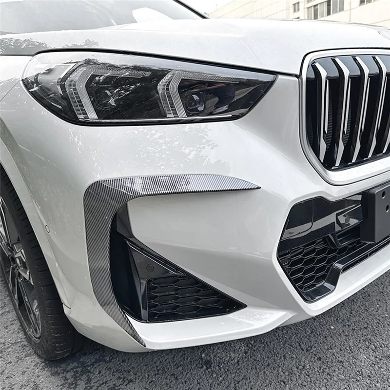 

Carbon Fiber Front Spoiler Wind Knife For BMW X1 U11 IX1 20I 23I 30E 25E M35i M SPORT 2022-24 Bumper Surround Splitter Parts