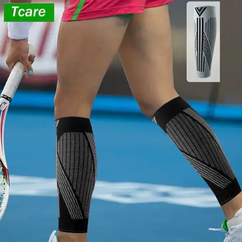 पुरुषों और महिलाओं के लिए 1 जोड़ी काफ़ कम्प्रेशन स्लीव - लेग सपोर्ट - शिन गार्ड - धावकों के लिए बिना पैरों वाले कम्प्रेशन सॉक्स 10 best sales पैर का सहारा - №3