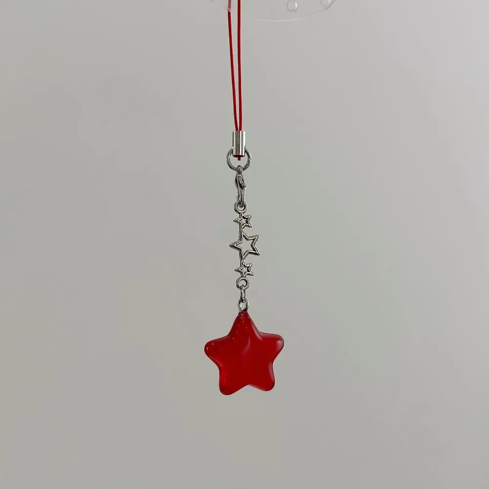 Cell Phone Rope Star Star Phone Strap Keychain Pendant Phone Hanging Rope Universal Stylish Mobile Phone Chain Couple Gift
