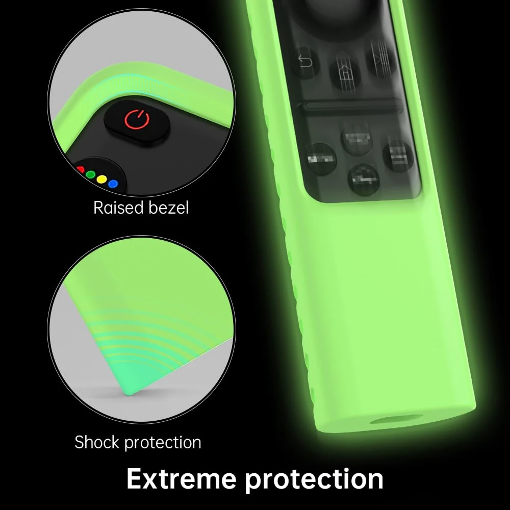 

Silicone Cover for Samsung SolarCell 2023 TM2360E BN59-01432A TM2361E BN59-01439A Smart TV Remote Anit-Lost with Lanyard