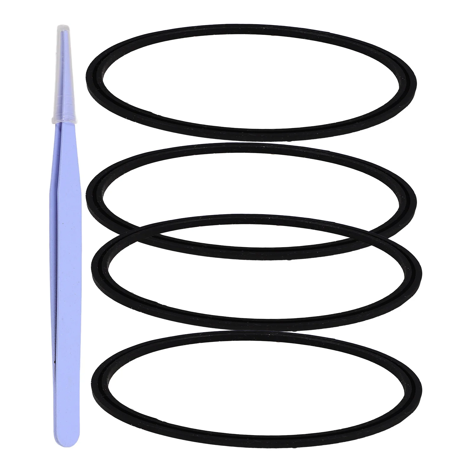 1 مجموعة غطاء زجاجة سيليكون حلقة لإحكام الإغلاق حلقة ختم مرنة للأكواب المعزولة زجاجة جوانات بهلوان طوقا