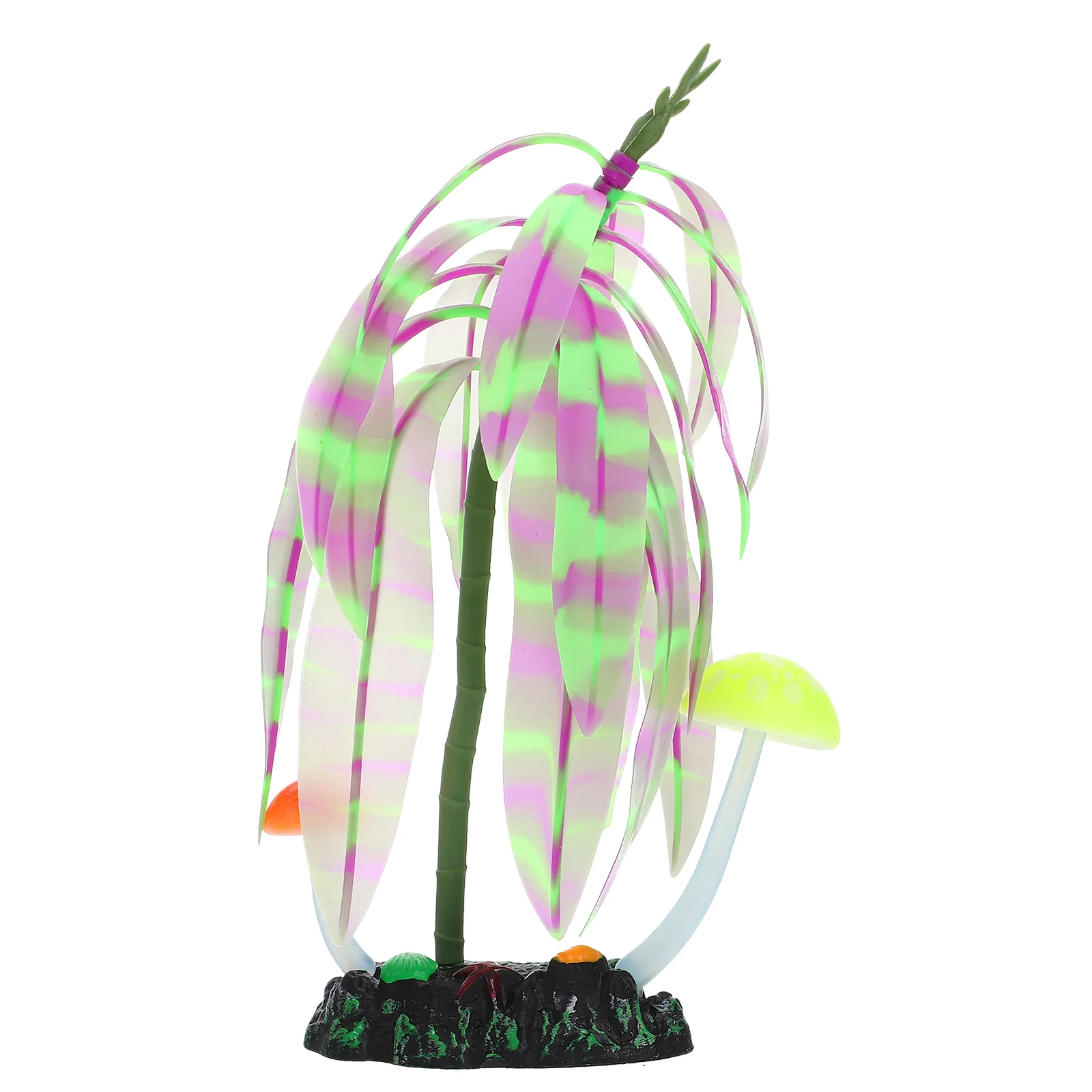 

Night Glow Aquarium Grass Realistic Decorative Aquarium Ornament Delicate Artificial Fish Tank Plant Accessory
