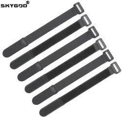 Cable Ties Reusable Self Adhesive Black Width 20mm Nylon Strap Reverse Buckle Line Wire Organizer Hook Loop Bundle Fastener