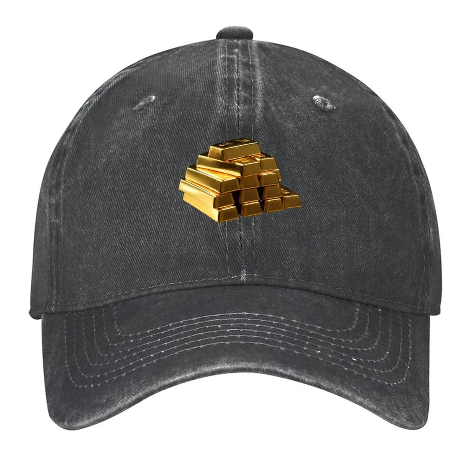 

Gold Bars Stack Baseball Cap Winter hat Anime Hat Luxury Brand luxury woman cap Men Golf Wear Women's