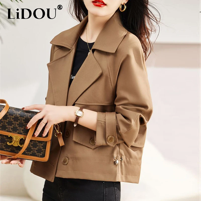 

Spring Autumn Oversized Elegant Fashion Simple Blazers Female Casual All-match Cardigan Suit Ladies Jacket Tops Women Short Coat