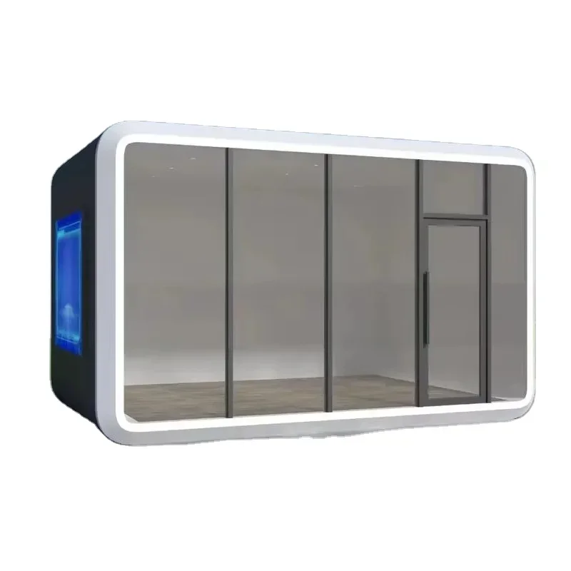 Outdoor Apple Cabin Mobile Landscape House Scenic Area Camping Site Temporary Office Outdoor Mobile Cafe