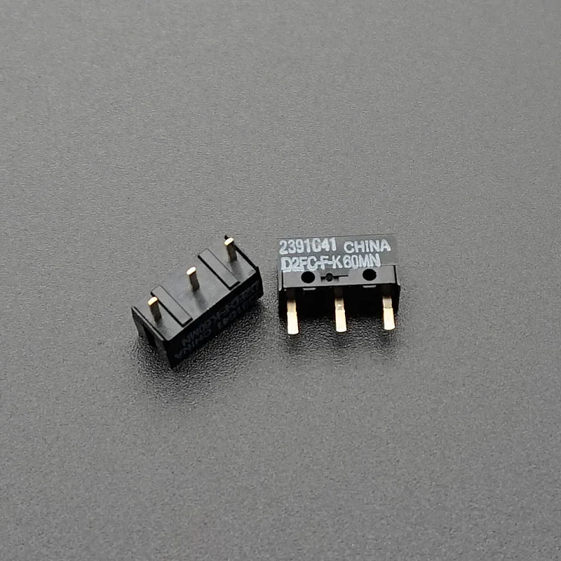 2pcs Mouse Micro switch Microswitch D2FC-F-K 60MN For Logitech G304 305 G403 G502 G603 G703 G900 G903 D2FC-F-7N 10M 20M