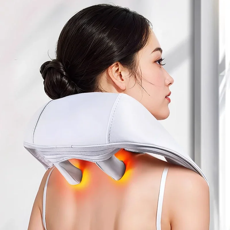 Cervical Massager Waist Back Trapezius Muscle Kneading Artifact Neck Strength Vertebra Shoulder Clearing Massager