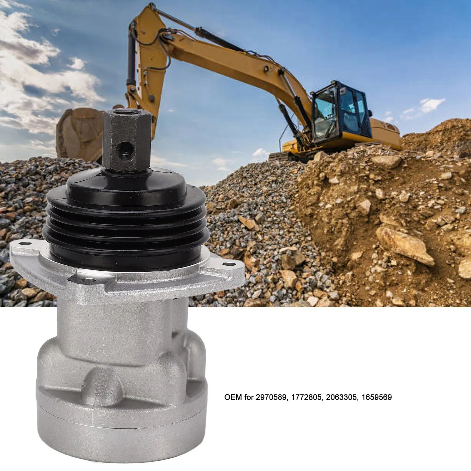 

2970589 Wear Resisting Excavator Joystick Control Valve Excavator Joystick Valve Replacement for Industrial Use