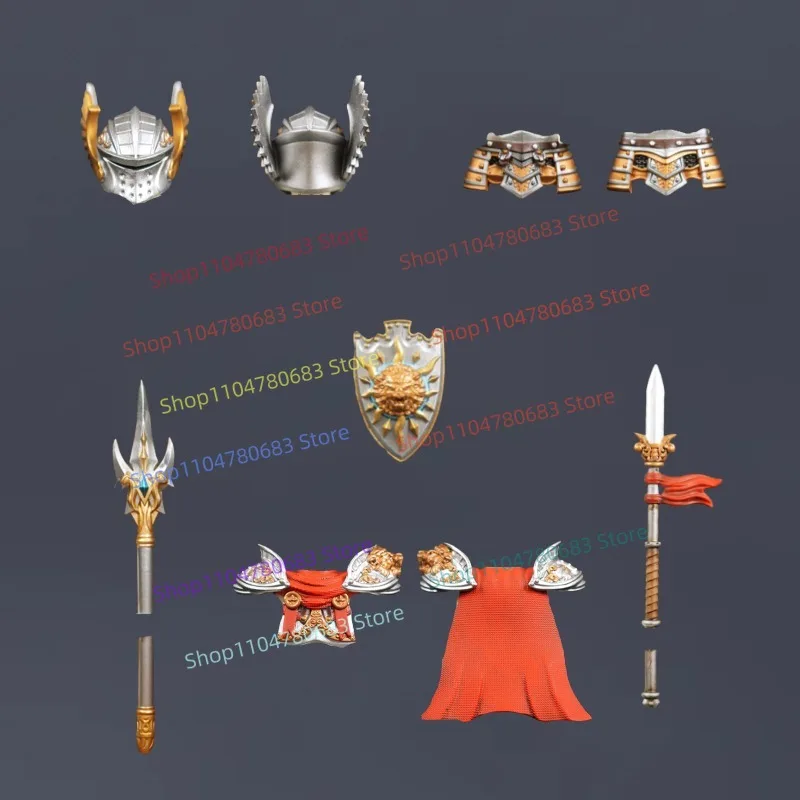 

Строительные блоки MOC, средневековый щит, шлем, доспехи, минифигурка, сборная модель, дисплей, мультяшные аниме-аксессуары, игрушка в подарок