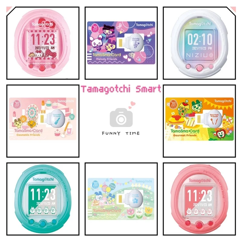 BANDAI Tamagotchi Smart Sanrio персонажи Япония специальный набор ограниченный сенсорный экран часы Электронная Машина Для Домашних Животных Фигурки игрушки
