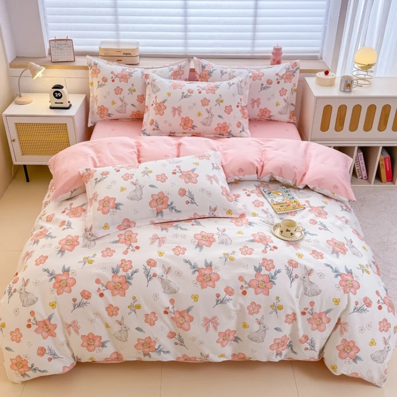 

2025 New 100% Cotton Single Quilt Cover Printed Xinjiang Duvet Cover Skin Friendly Breathable 160x210 220x240 Bedding